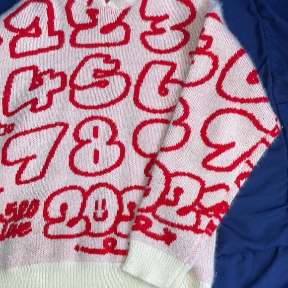 ROMWE Men Cartoon & Letter Pattern Hooded Sweater WORN BY RICCHIEMONEY - Picture 2 of 7